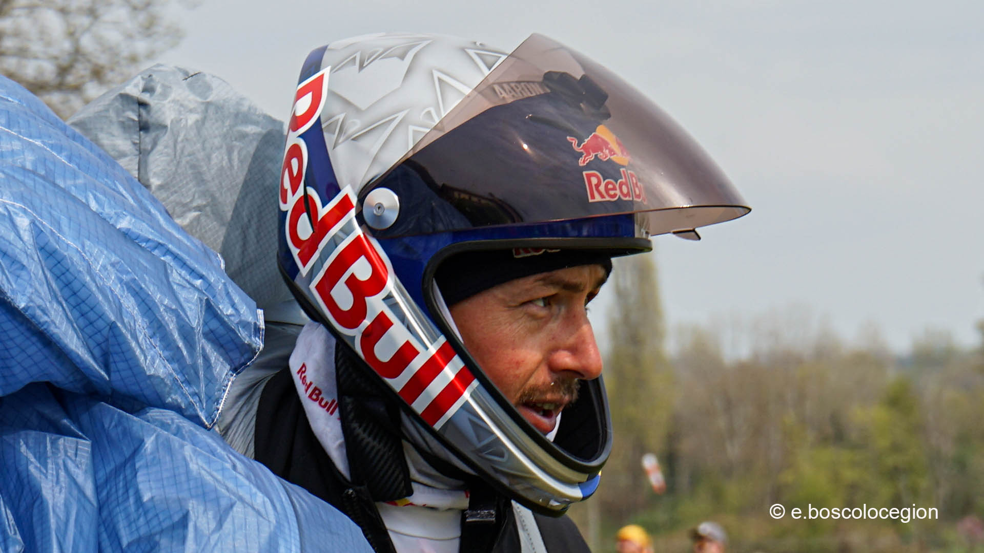 Hang Glider and helmets