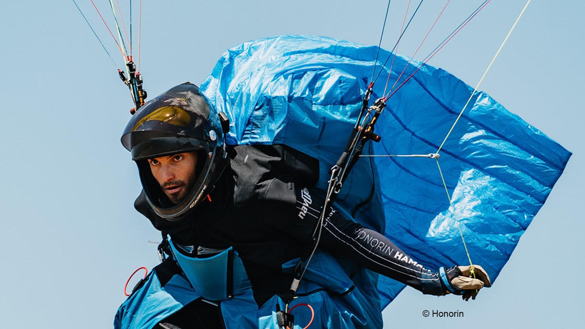 Hang Glider and helmets